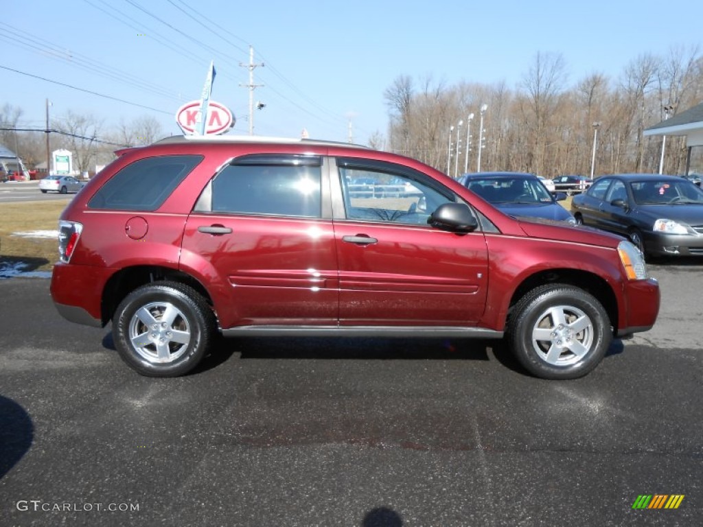 Deep Ruby Metallic 2007 Chevrolet Equinox LS Exterior Photo #77247723