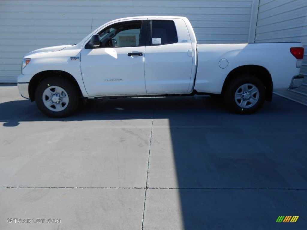 2013 Tundra Double Cab - Super White / Graphite photo #8