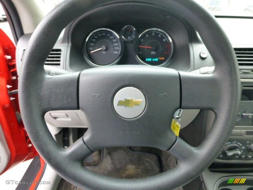 2005 Chevrolet Cobalt Coupe Gray Steering Wheel Photo #77247979