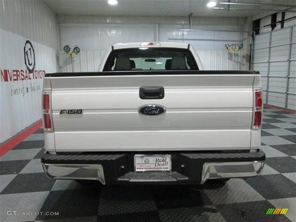 2010 F150 XL SuperCab - Oxford White / Medium Stone photo #6