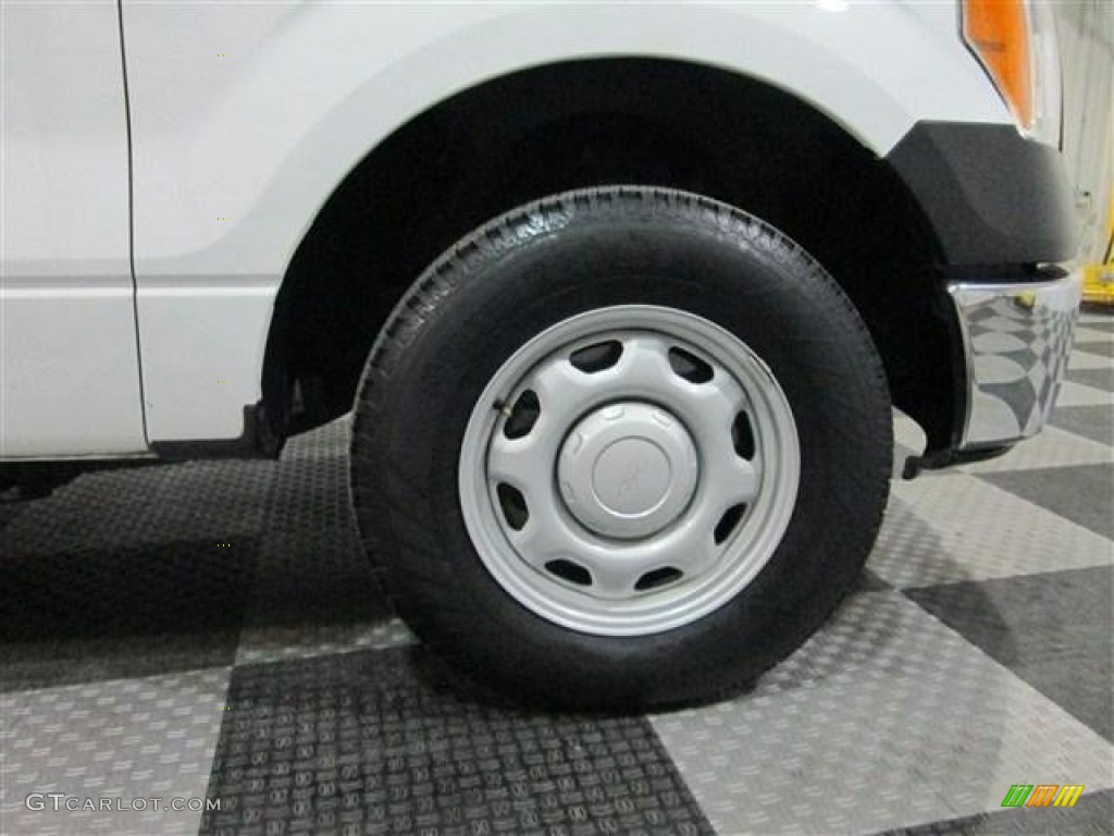 2010 F150 XL SuperCab - Oxford White / Medium Stone photo #8