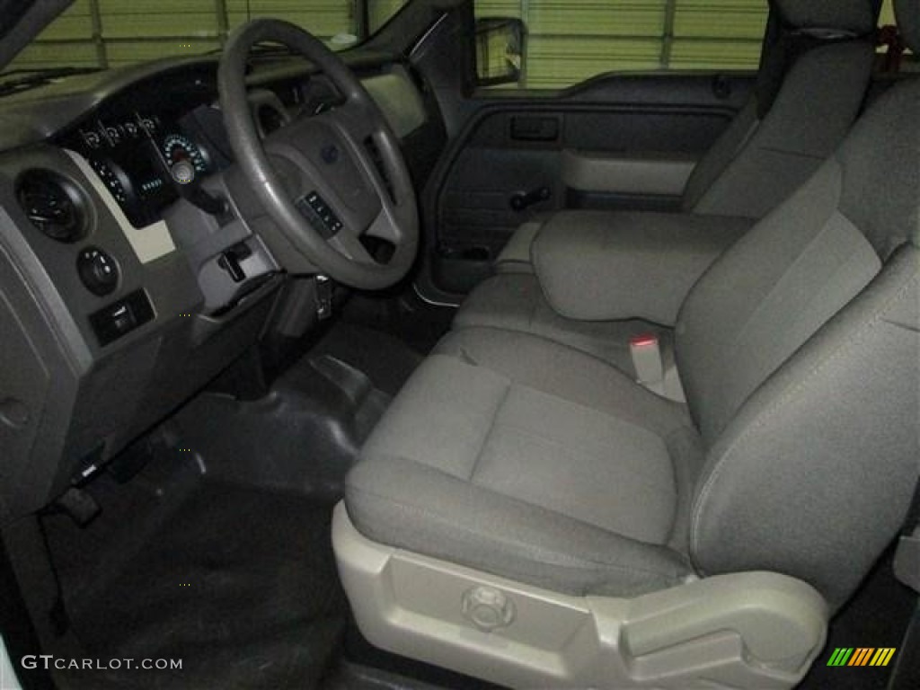2010 F150 XL SuperCab - Oxford White / Medium Stone photo #10