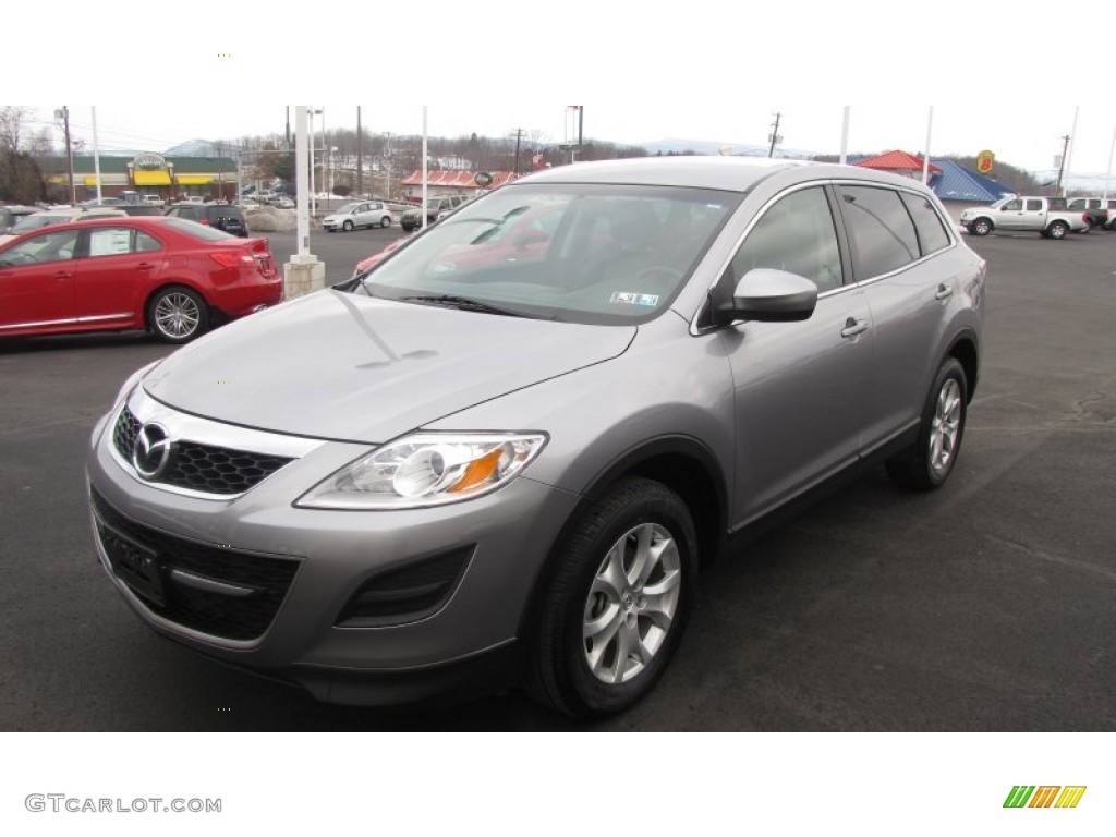 2011 CX-9 Touring AWD - Liquid Silver Metallic / Black photo #1