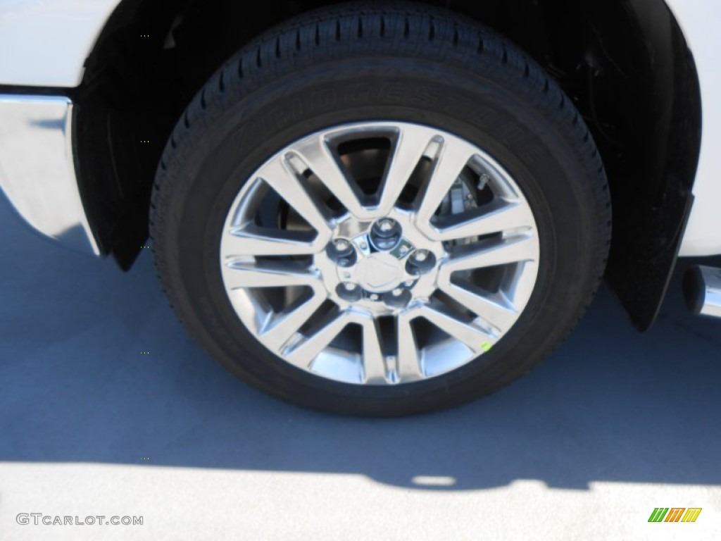 2013 Tundra TSS Double Cab - Super White / Graphite photo #12