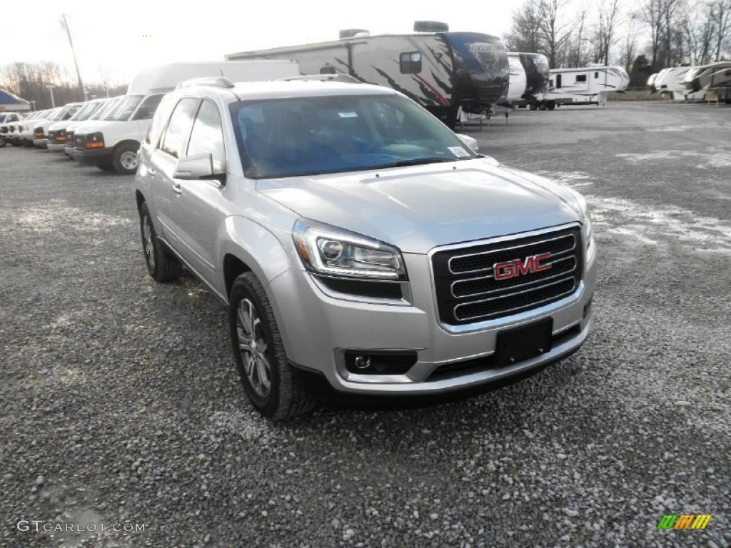 2013 Acadia SLT - Quicksilver Metallic / Ebony photo #2