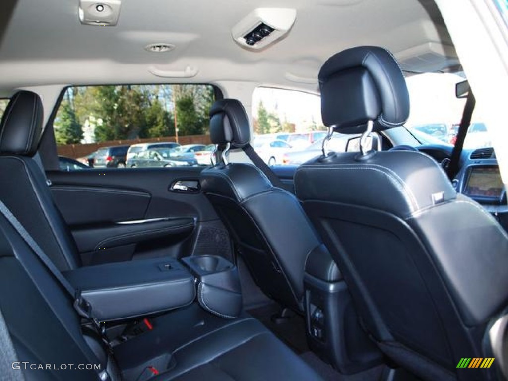 Black Interior 2013 Dodge Journey Crew Photo #77249219