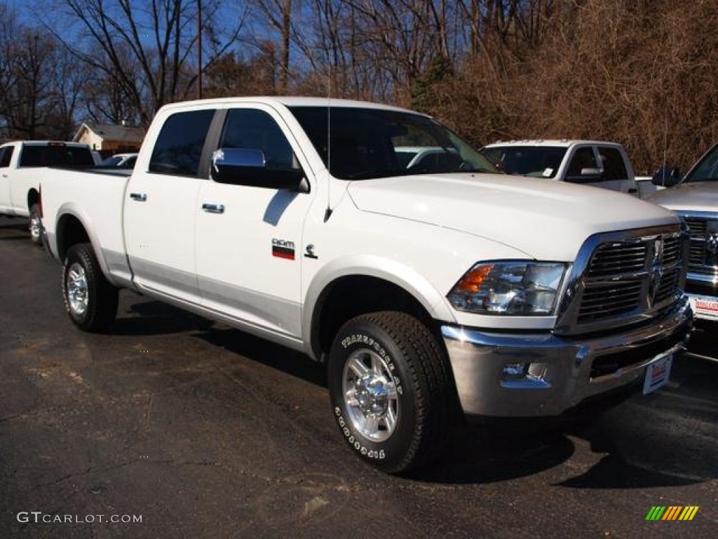 Bright White 2012 Dodge Ram 2500 HD Laramie Crew Cab 4x4 Exterior Photo #77249664