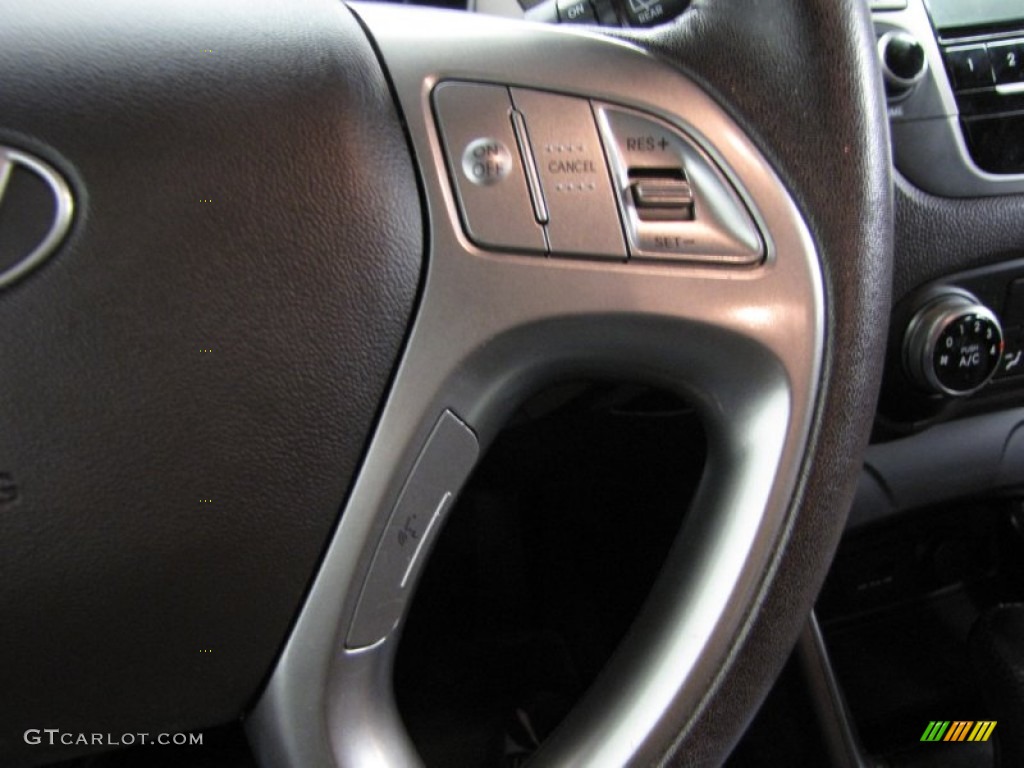 2010 Tucson GLS AWD - Ash Black / Taupe photo #17