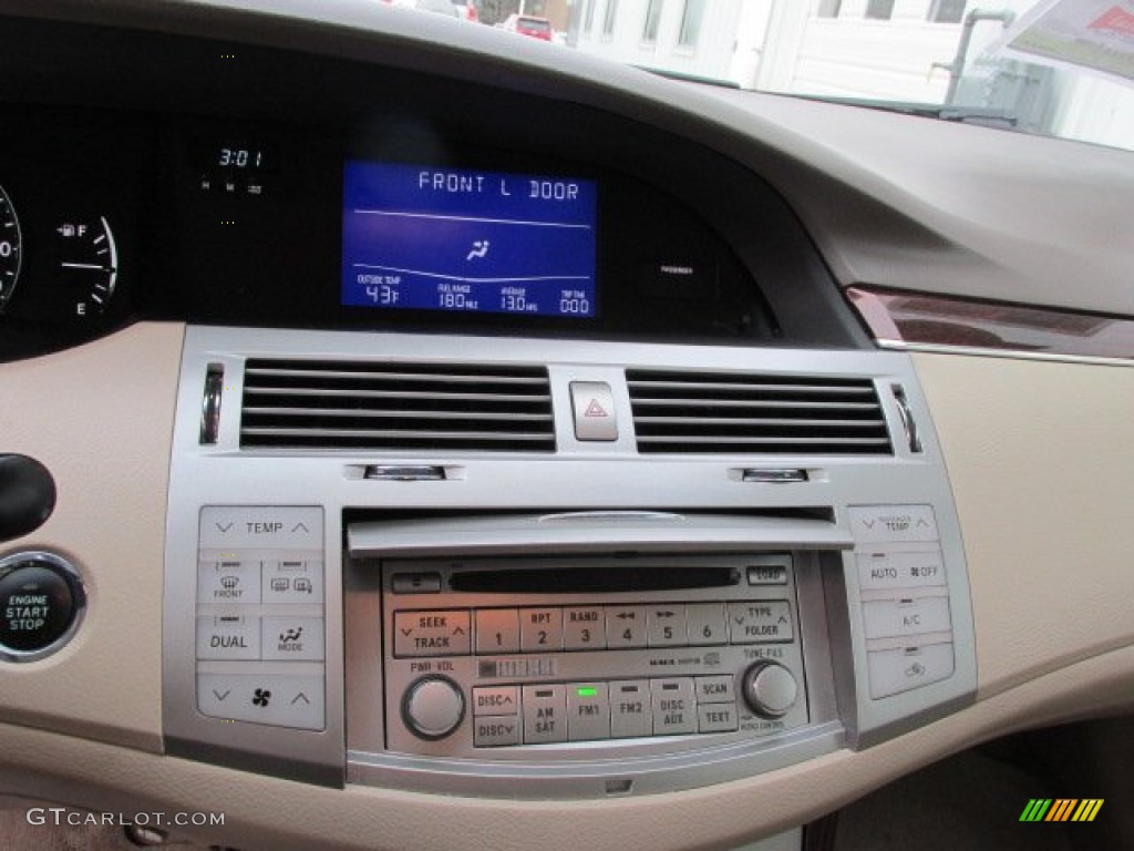 2008 Toyota Avalon Limited Controls Photos