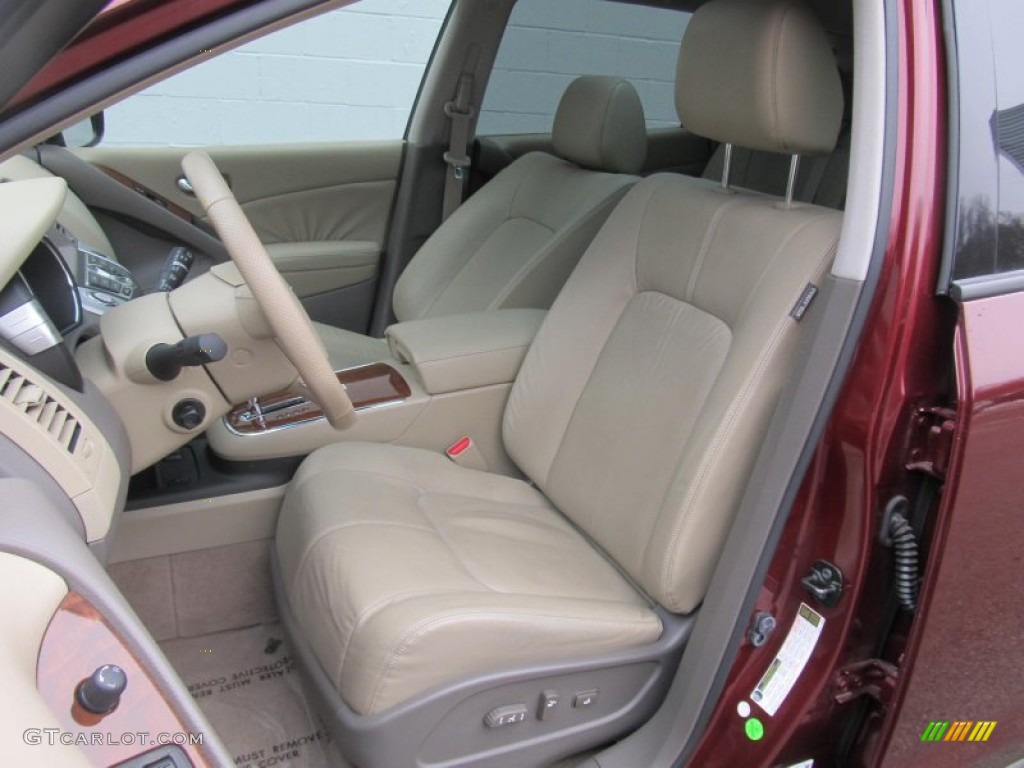 2009 Nissan Murano LE AWD Front Seat Photo #77250458