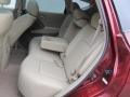 2009 Nissan Murano Beige Interior Rear Seat Photo
