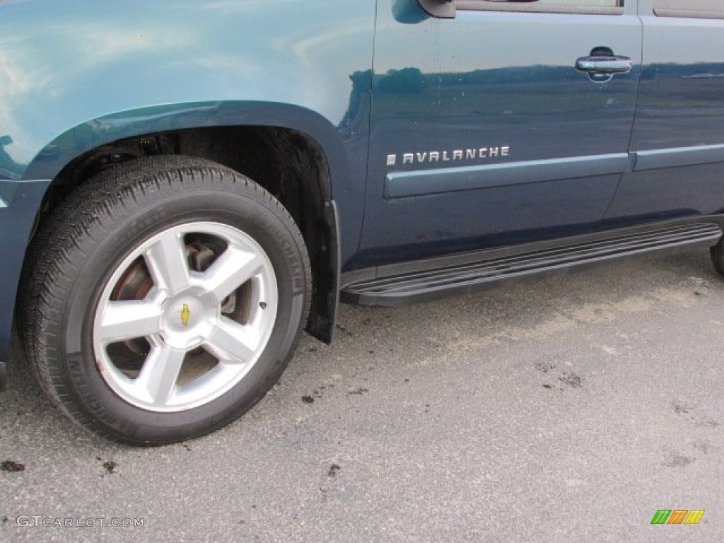 2007 Avalanche LT 4WD - Bermuda Blue Metallic / Ebony photo #4