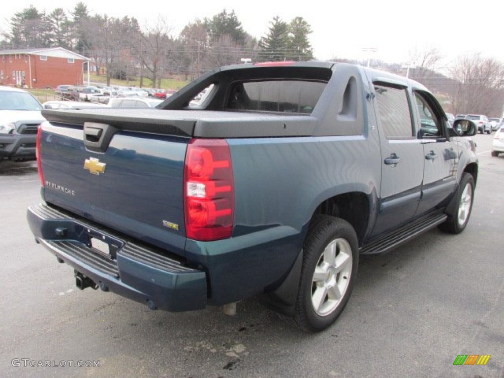 2007 Avalanche LT 4WD - Bermuda Blue Metallic / Ebony photo #7