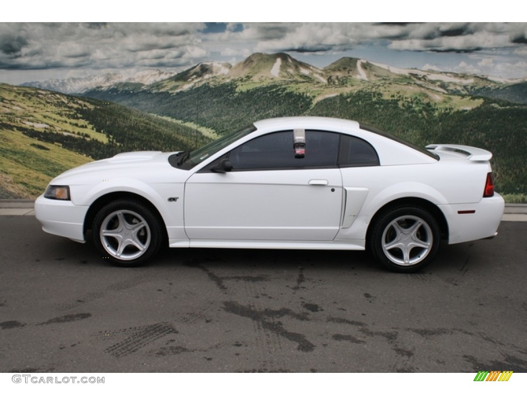 Oxford White 2002 Ford Mustang GT Coupe Exterior Photo #77250944