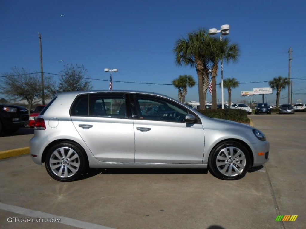 Reflex Silver Metallic 2013 Volkswagen Golf 4 Door TDI Exterior Photo #77251697
