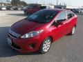 Red Candy Metallic 2012 Ford Fiesta SE Sedan Exterior