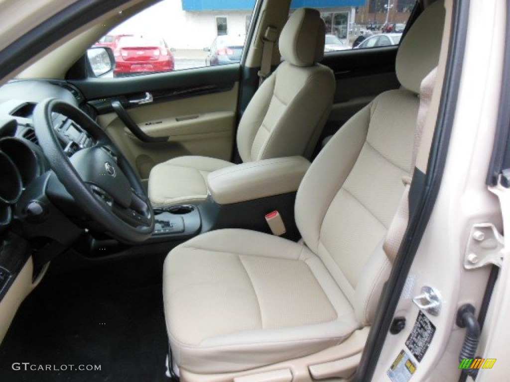 Beige Interior 2011 Kia Sorento LX Photo #77253287