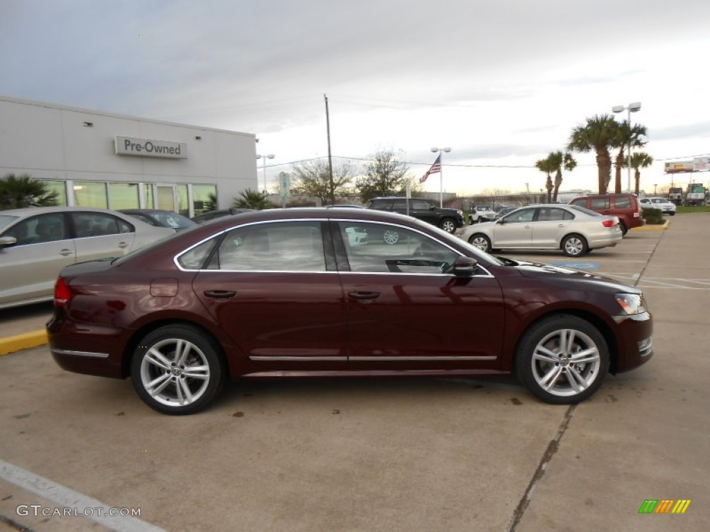 Opera Red Metallic 2013 Volkswagen Passat TDI SEL Exterior Photo #77253725