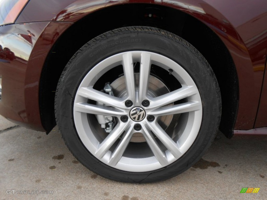 2013 Volkswagen Passat TDI SEL Wheel Photo #77253749