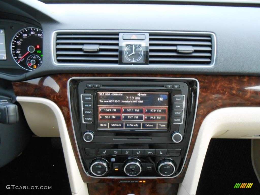 2013 Volkswagen Passat TDI SEL Controls Photo #77253913