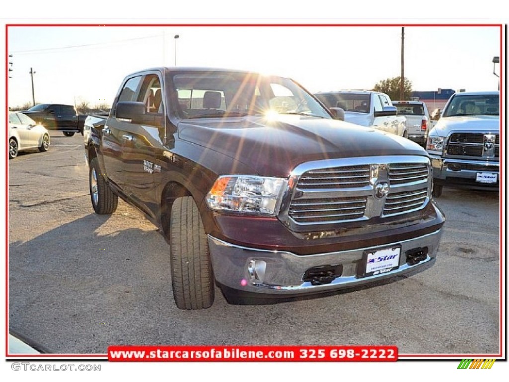 2013 1500 Lone Star Crew Cab 4x4 - Western Brown Pearl / Canyon Brown/Light Frost Beige photo #10