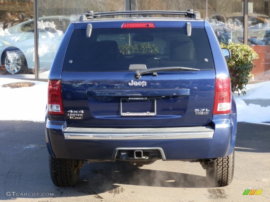 2006 Grand Cherokee Limited 4x4 - Midnight Blue Pearl / Medium Slate Gray photo #5