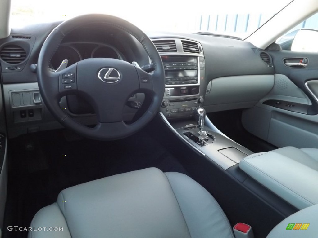 Sterling Gray Interior 2008 Lexus IS 250 AWD Photo #77254217