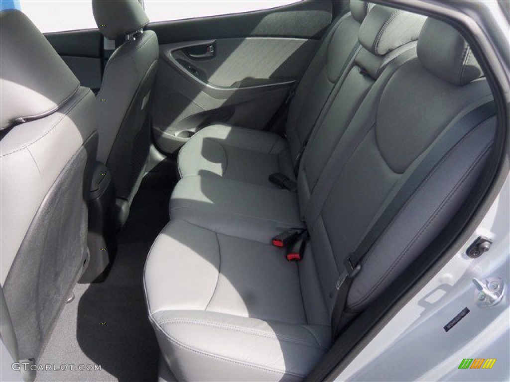 2013 Elantra Limited - Silver / Gray photo #14