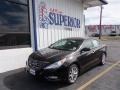 2013 Midnight Black Hyundai Sonata SE  photo #1