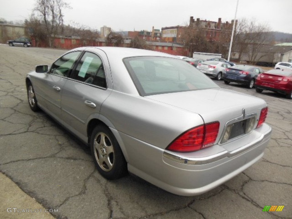 2000 LS V8 - Silver Frost Metallic / Deep Charcoal photo #6