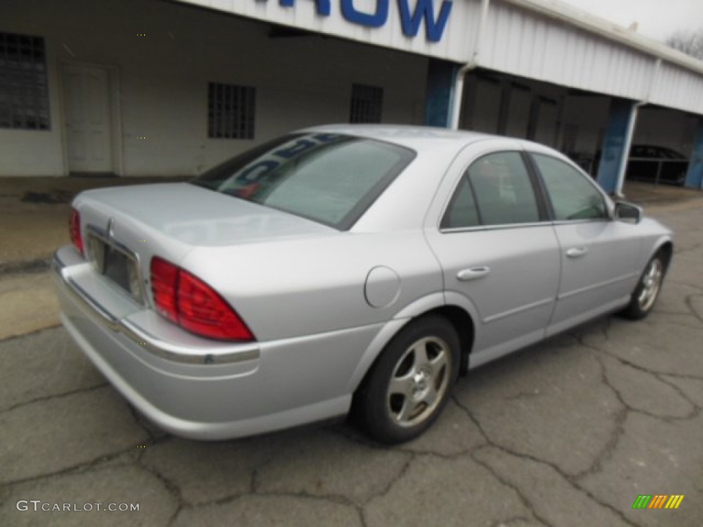 2000 LS V8 - Silver Frost Metallic / Deep Charcoal photo #8