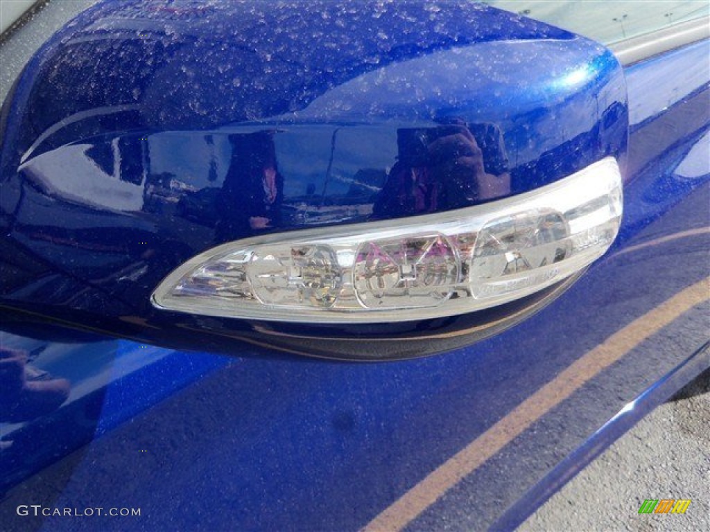2013 Genesis Coupe 3.8 Track - Shoreline Drive Blue / Black Leather photo #4