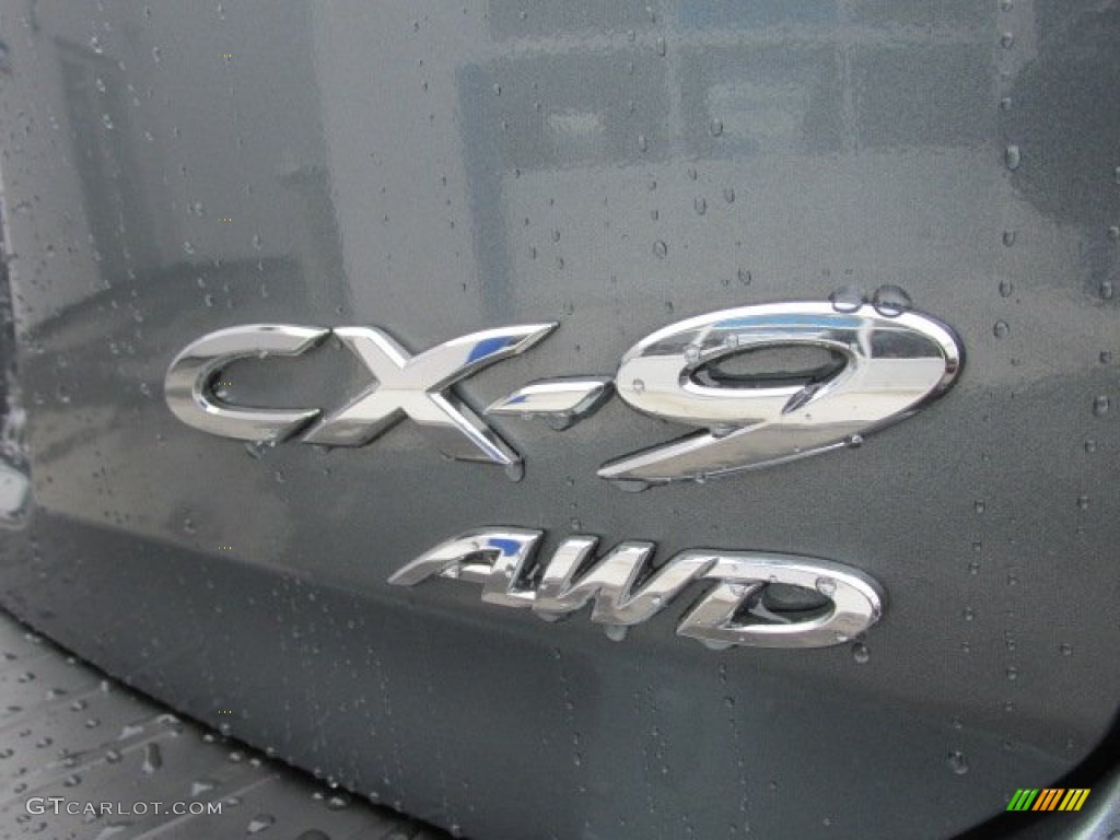 2011 CX-9 Touring AWD - Dolphin Gray Mica / Black photo #8