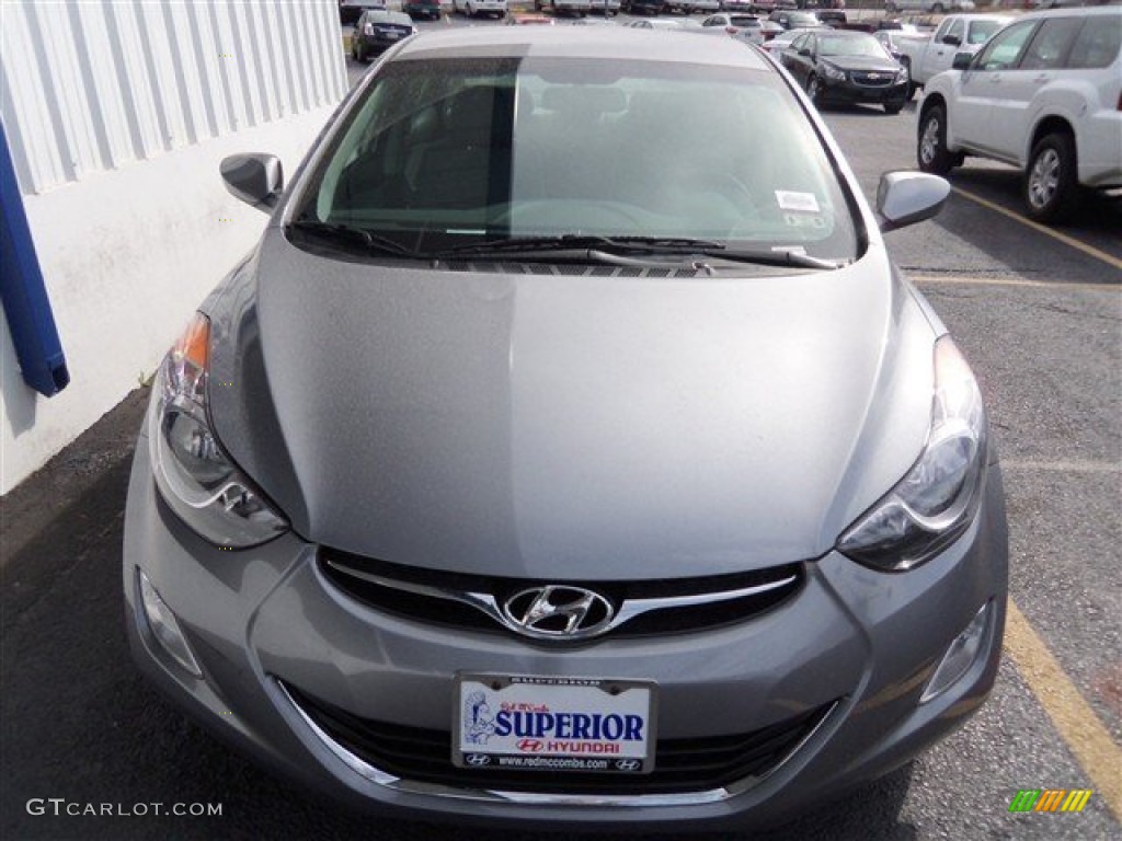 2013 Elantra GLS - Titanium Gray Metallic / Gray photo #2