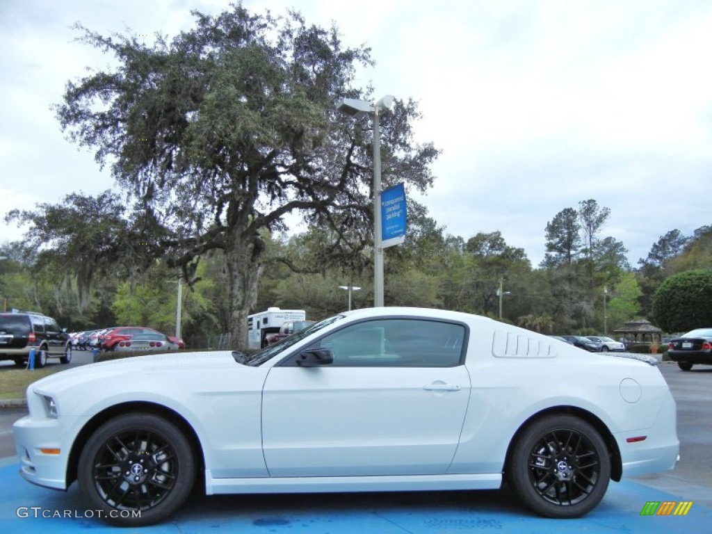 Oxford White 2014 Ford Mustang V6 Coupe Exterior Photo #77256308