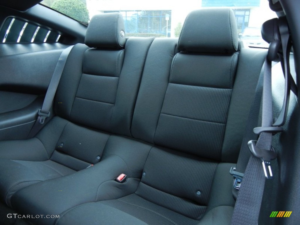 Charcoal Black Interior 2014 Ford Mustang V6 Coupe Photo #77256377