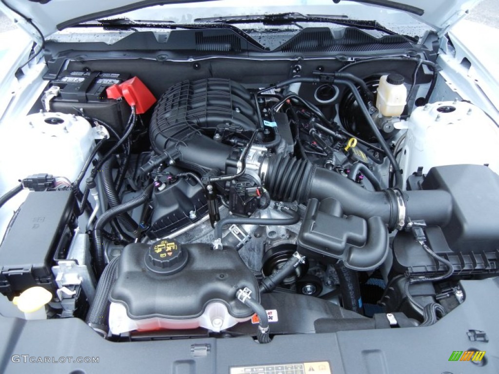 2014 Ford Mustang V6 Coupe 3.7 Liter DOHC 24-Valve Ti-VCT V6 Engine Photo #77256469