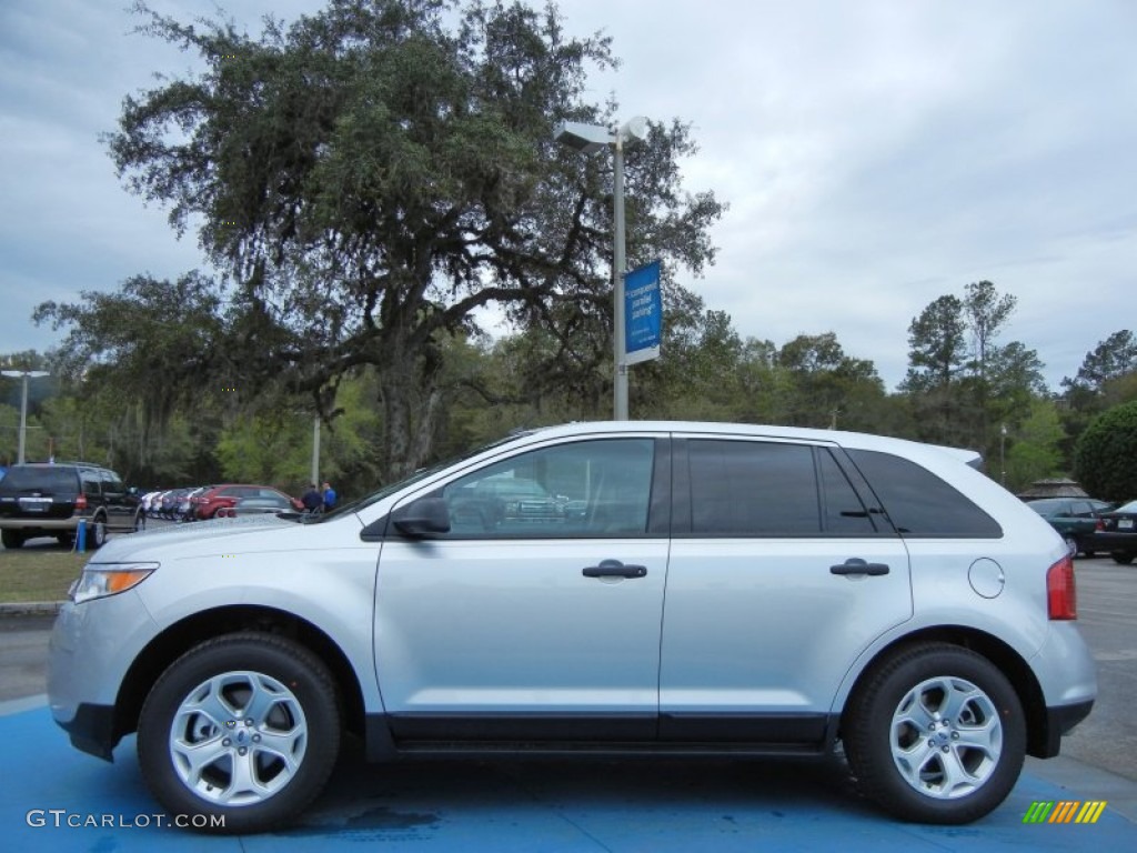 Ingot Silver Metallic 2013 Ford Edge SE EcoBoost Exterior Photo #77256776