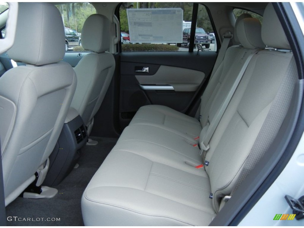 2013 Ford Edge SE EcoBoost Rear Seat Photo #77256853