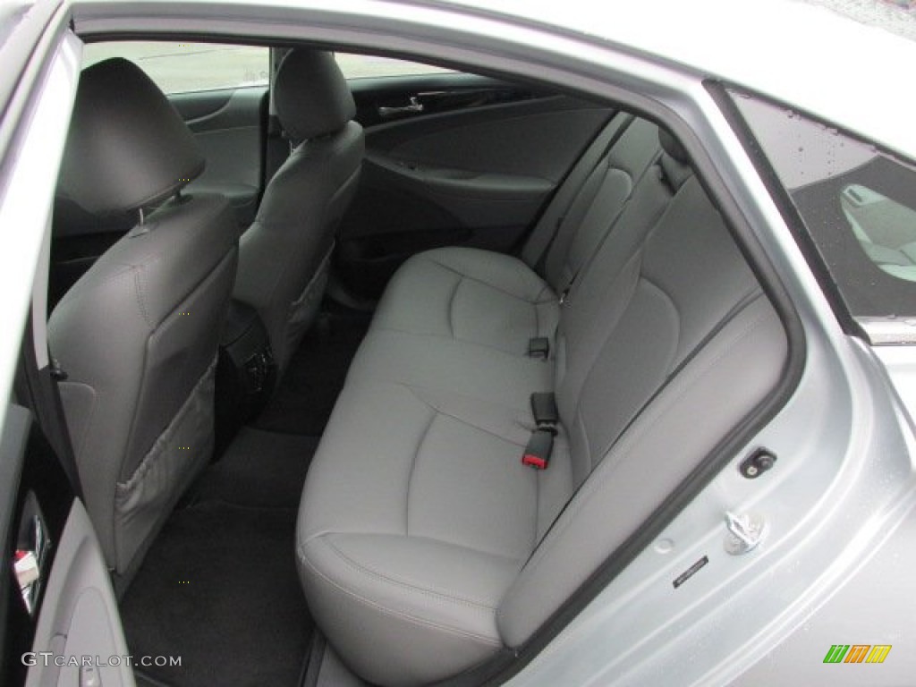 2011 Sonata Limited 2.0T - Radiant Silver / Gray photo #20