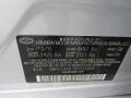 SM: Radiant Silver 2011 Hyundai Sonata Limited 2.0T Color Code
