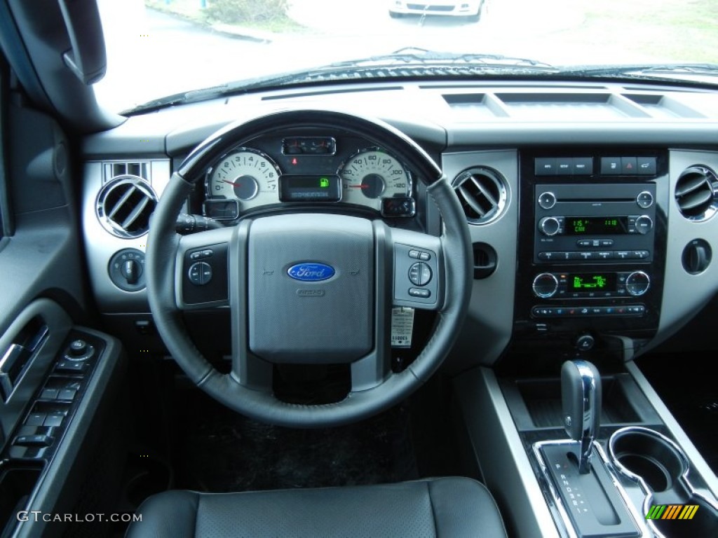2013 Ford Expedition Limited Charcoal Black Dashboard Photo #77257145