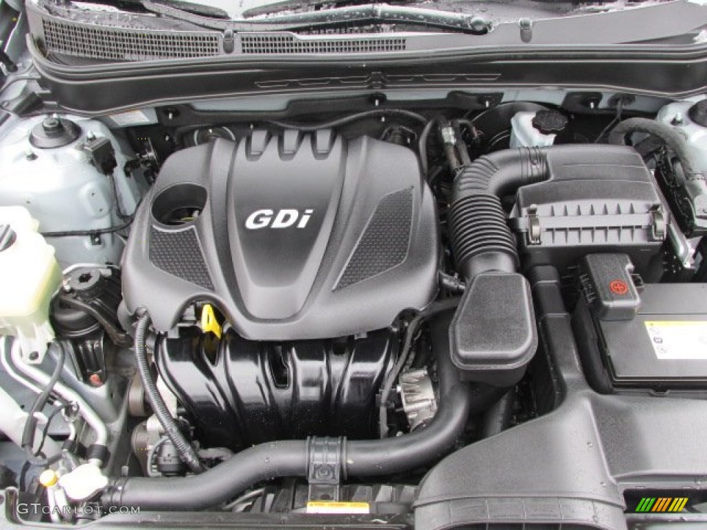 2011 Hyundai Sonata SE 2.4 Liter GDI DOHC 16-Valve CVVT 4 Cylinder Engine Photo #77257174