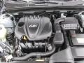 2.4 Liter GDI DOHC 16-Valve CVVT 4 Cylinder 2011 Hyundai Sonata SE Engine