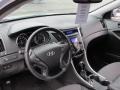 Black 2011 Hyundai Sonata SE Dashboard