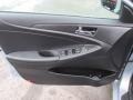Black 2011 Hyundai Sonata SE Door Panel