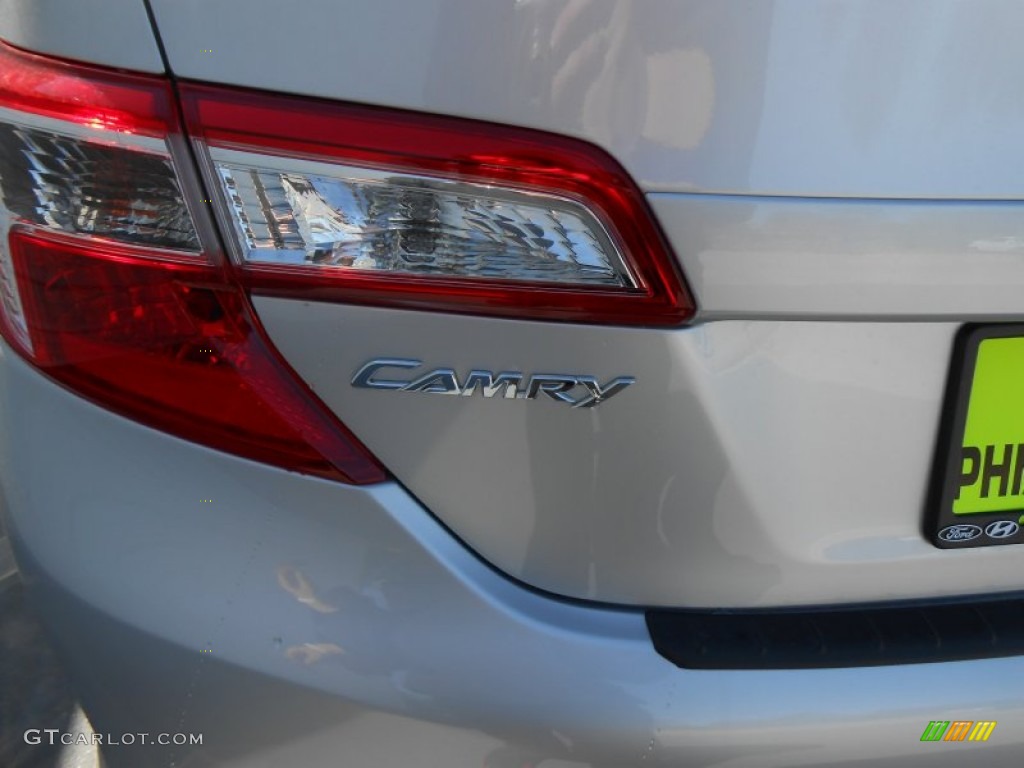2013 Camry LE - Classic Silver Metallic / Ash photo #6