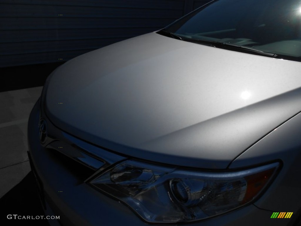 2013 Camry LE - Classic Silver Metallic / Ash photo #12