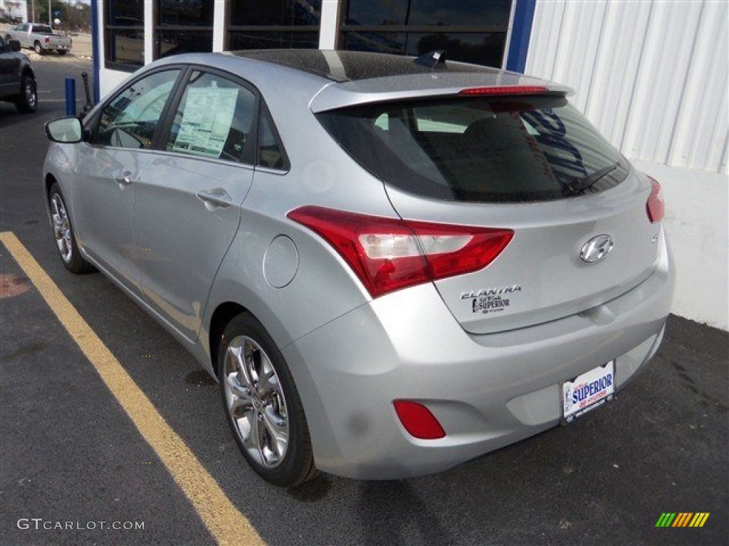 2013 Elantra GT - Silver / Blue photo #7