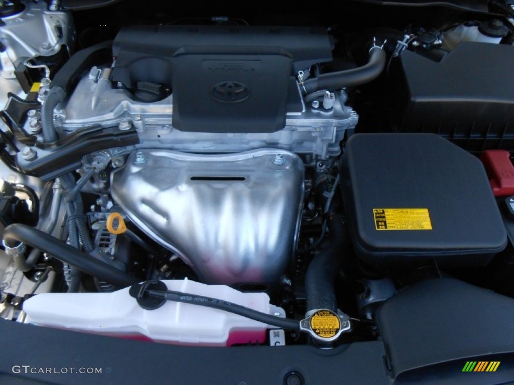 2013 Camry LE - Classic Silver Metallic / Ash photo #18